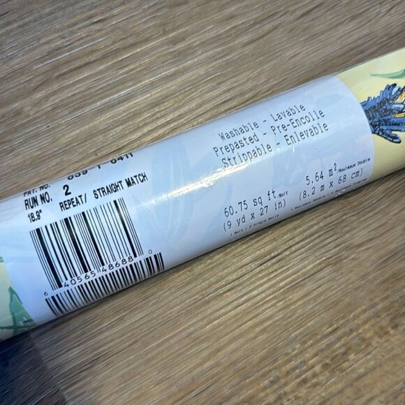 Thibaut wallpaper with birds tree scenery 839-T-6411 one roll - Picture 3 of 9